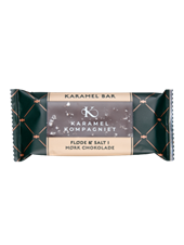 Karamel Bar med Fløde & Salt i mørk chokolade Karamel Kompagniet 50 g